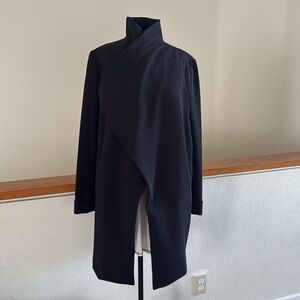 Kasper black with Pink Lining coat